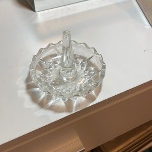 Beautiful Glass Ring Holder
